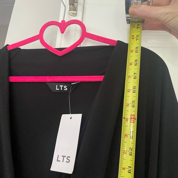 NWT LTS deep v belted jumpsuit - Picture 5 of 8